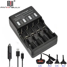 1x 18650 LCD USB Multi four Charger For 22650 18650 18500 16340 14500 CR123A AA AAA battery Charger Flashlight batteries charger 1x 18650 LCD USB Multi four Charger For 22650 18650 18500 16340 14500 CR123A AA AAA battery Charger Flashlight batteries charger