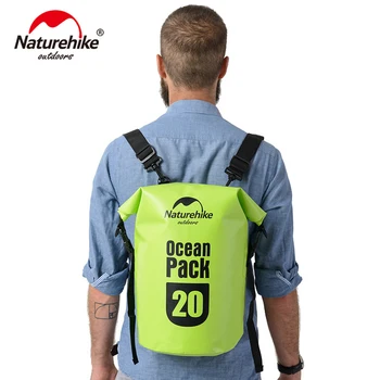 

Naturehike Ocean pack 20L 30L Waterproof bag Portable Backpack For Camping Canyoneering Swimming Travel FS16M030-L