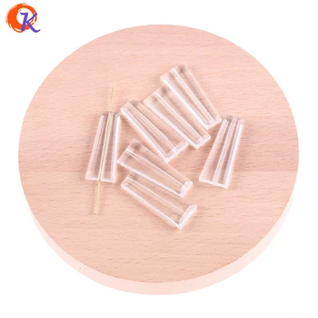 

Cordial Design 40x16mm 160Pcs/Lot ( Design As Shown ) Acrylic Clear Trapezoidal Beads For Hand Made Jewelry Necklace Making