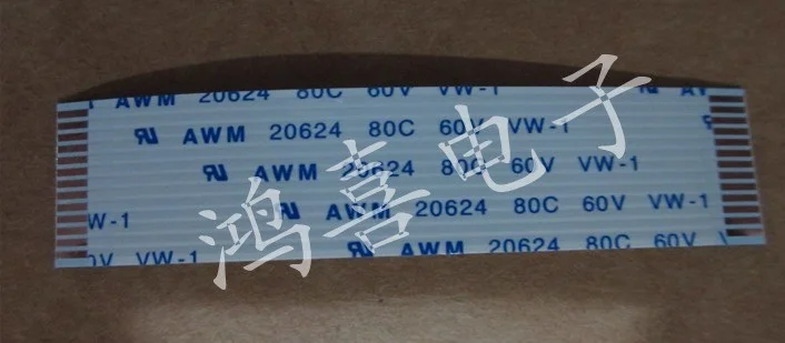 Новый гибкий кабель WZSM AWM 20624 80C 60V VW-1 FFC FPC 1 0 мм 13 контактов длина 60 вперед |