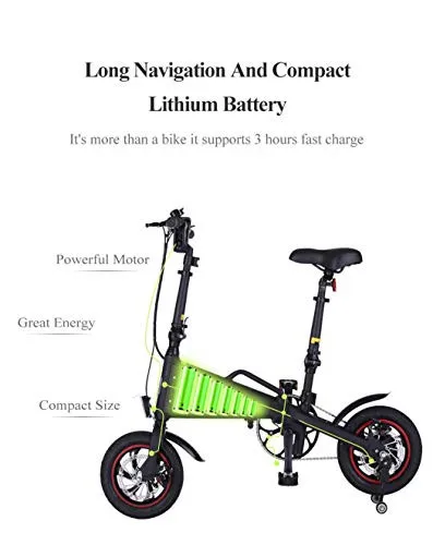 Clearance ALTRUISM A1 36V*350W Electric Bicycle Cycling Watertight Frame Inside Li-on Battery Folding ebike 8