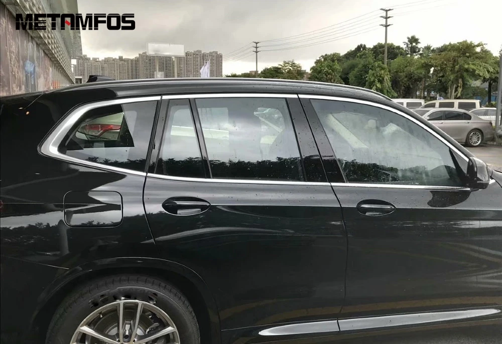 Оконная полоса из нержавеющей стали для BMW X3 2018 2019 декоративная литье отделка