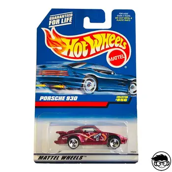 

Hot Wheels Porsche 930 Collector 856 1998 long card