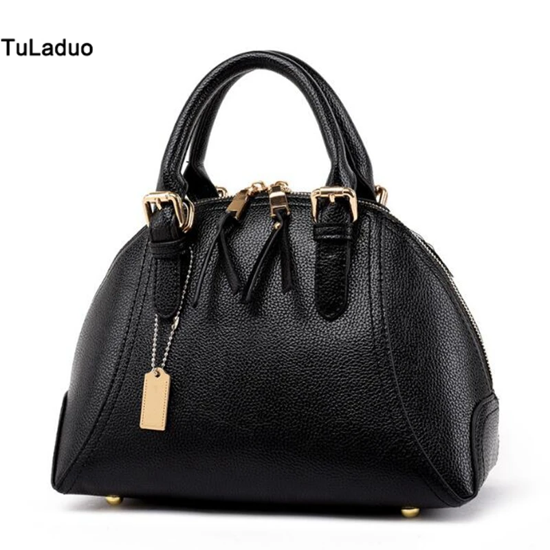 Classical Design Solid Genuine Leather Bags For Women Best Quality Cheap Designer Handbags ...