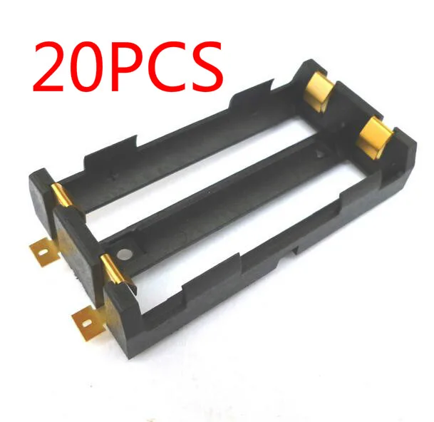 20 шт./лот высокое качество 2X18650 батареи держатель SMD с бронзовыми контактами 18650