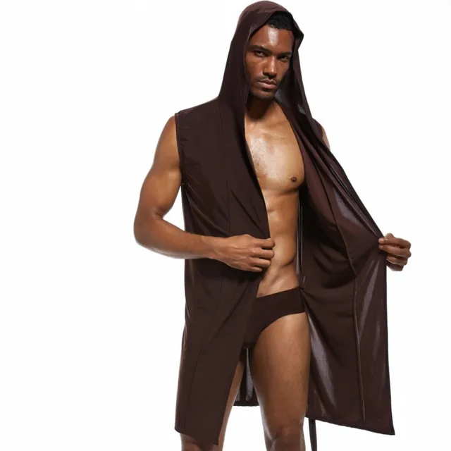 Szlafrok męski lodu jedwab z kapturem szlafrok piżamy sexy badjas kimono mężczyźni szlafrok mężczyzna jest suknia roupao peignoir homme stałe bielizna nocna tanie tanio Szaty sleepwear sleeveless Suknem Poliester Elastan Szlafrok męski lodu jedwab z kapturem szlafrok piżamy sexy badjas kimono mężczyźni szlafrok mężczyzna jest suknia roupao peignoir homme stałe bielizna nocna tanie tanio Szaty sleepwear sleeveless Suknem Poliester Elastan