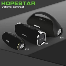 HOPESTAR H31 тяжелый бас огромная мощность 32 Вт Bluetooth динамик стерео Саундбар бас беспроводной динамик сабвуфер Портативный