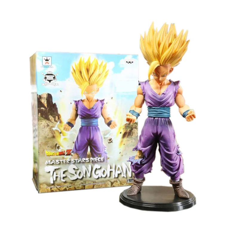 

Dragon Ball Z Super Saiyan Son Gohan MSP Master Stars Piece Edition 23cm Action Figures PVC Doll  Anime Cartoon Toy Collection