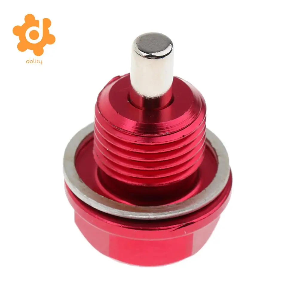 dolity M16x1.5 Auto Magnetic Oil Drain Plug Bolt Screw Sump Nut Crush Washer