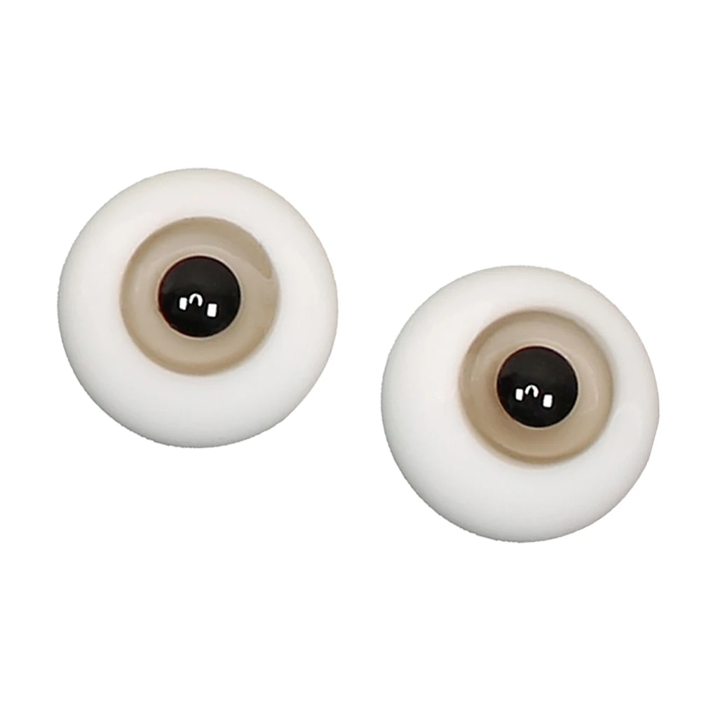 6mm Round Glass Doll Bear Craft Plastic Eyes Eyeball DIY Crafts For Dolls and Craft Making Accessory and other similar sized 