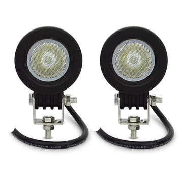 

ECAHAYAKU 4pcs 2'' inch 10w led work light offroad working lights spot/flood 12v 24v motorcycle 4x4 ATV SUV 4WD fog Driving lamp