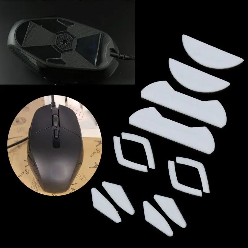 2 компл./упак. мышь ножки мыши скейт для Logitech G302 G303 белый коврик мыши|Коврики мышей|