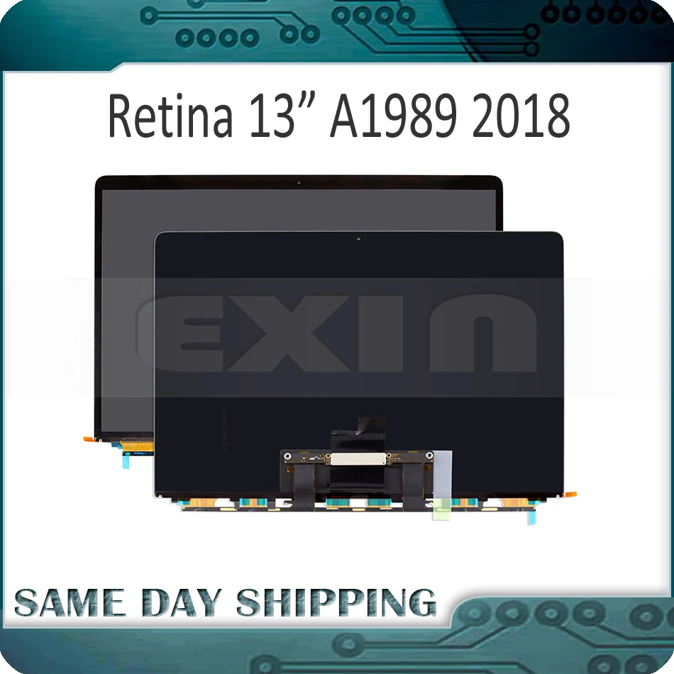

10Pcs/Lot Genuine NEW 821-01312-02 for Apple Macbook Pro Retina 13.3" A1989 LCD Display Screen Mid 2018 Year EMC 3214