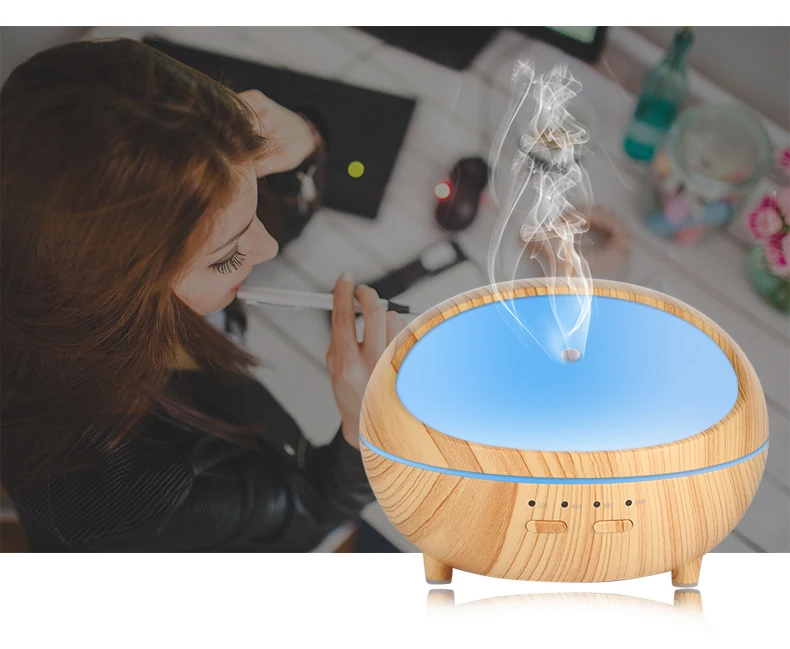 Air Humidifier Household Essential Oil Diffuser Aroma Lamp Aromatherapy 7