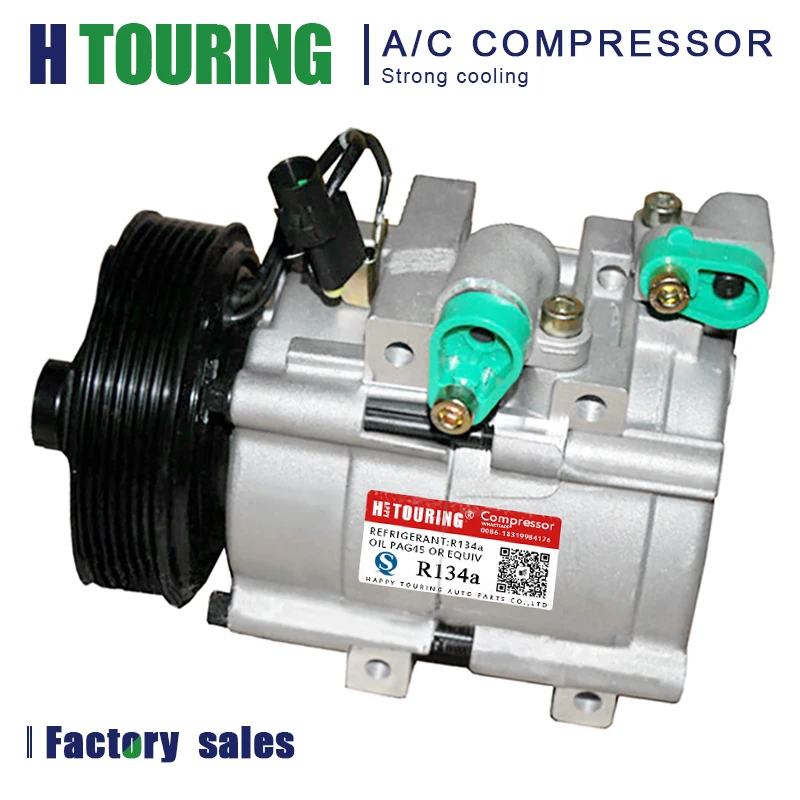 

HS18 AUTO AC Compressor For Car Kia Sorento 3.5L 2002 -2009 97701-3E350 977013E350 97701 3E350 12V 7PK
