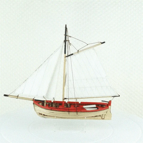 

NIDALE model Hobby model kits Scale 1/50 ship model Mini sailboat wooden puzzle
