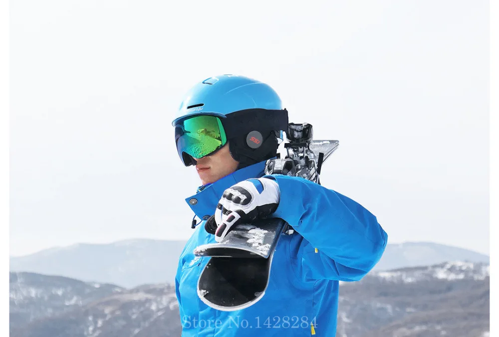 Xiaomi лыжный шлем Bluetooth телефон мужчины и женщины лыжное оборудование защитное снаряжение теплый дышащий спортивный шлем