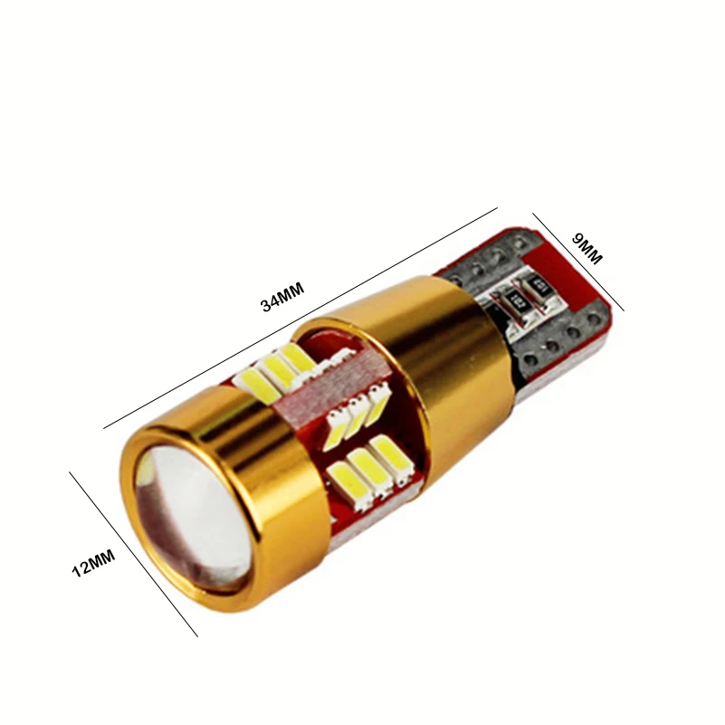 2x автомобильный T10 Canbus W5W SMD 3014 27 Светодиодный клиновидный парковочный светильник