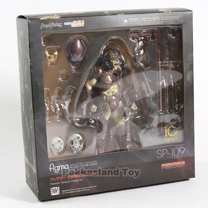 Figma SP-108 Alien/SP-109 Predator 2 Takayuki Takeya Ver. ПВХ фигурка Коллекционная модель игрушки Brinquedos figuals