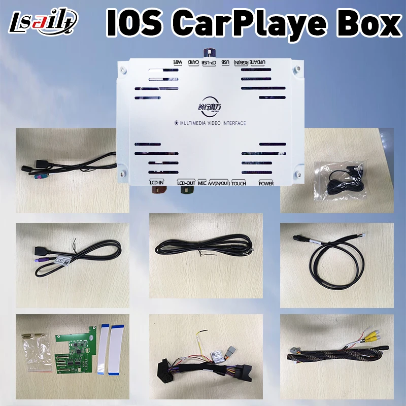 Plug & Play apple carplay Box для 2010 2016 Cayenne 911PCM3.1 с командой Waze Siri Mirrorlink взаимное управление|box