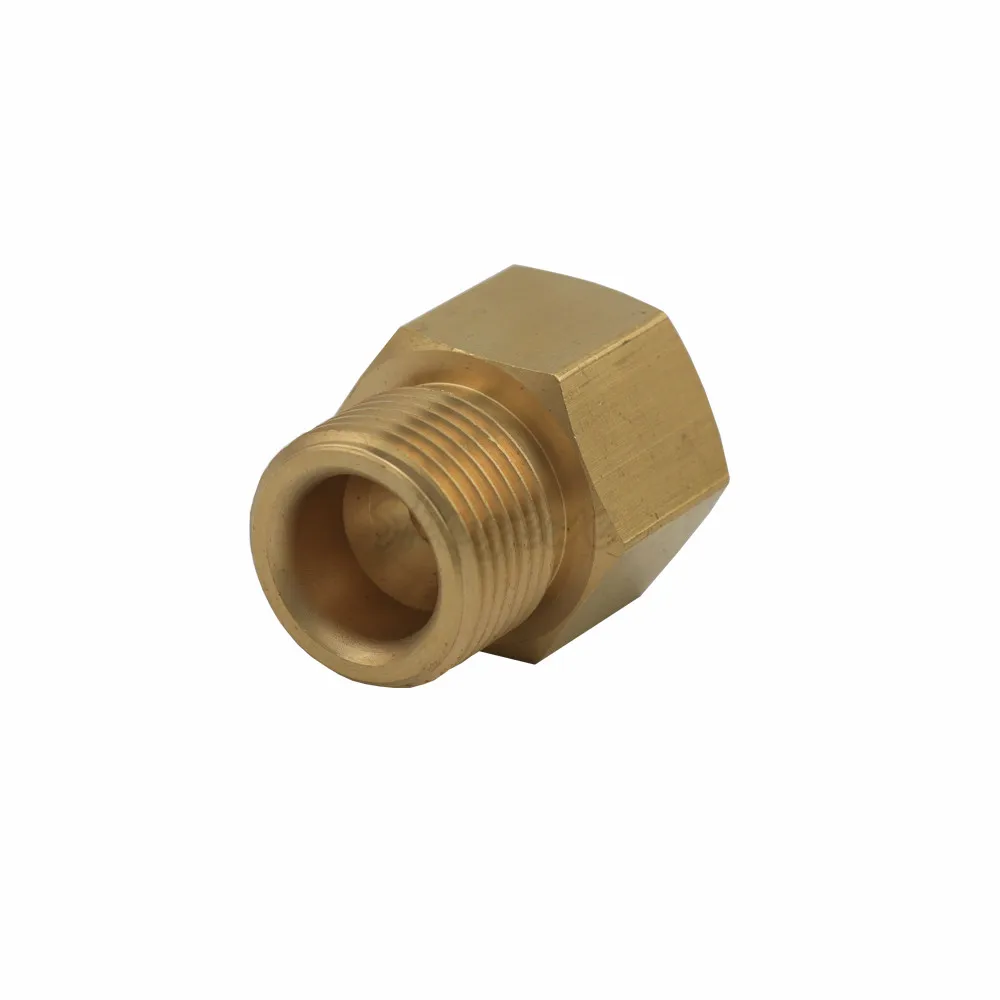 Co2 Tank Regulator Convert Adapter W21.8 G58-standard Co2 tank no pin to Regulator (5)
