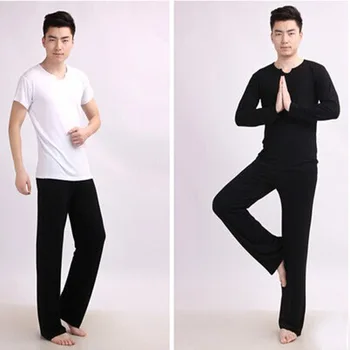 

Men Linen Yoga Suit Breathable Gym Sports Clothes Quick Drying Yoga Suit Tracksuit Man Tachi Zen Suit Comfortable Yoga Wear Set