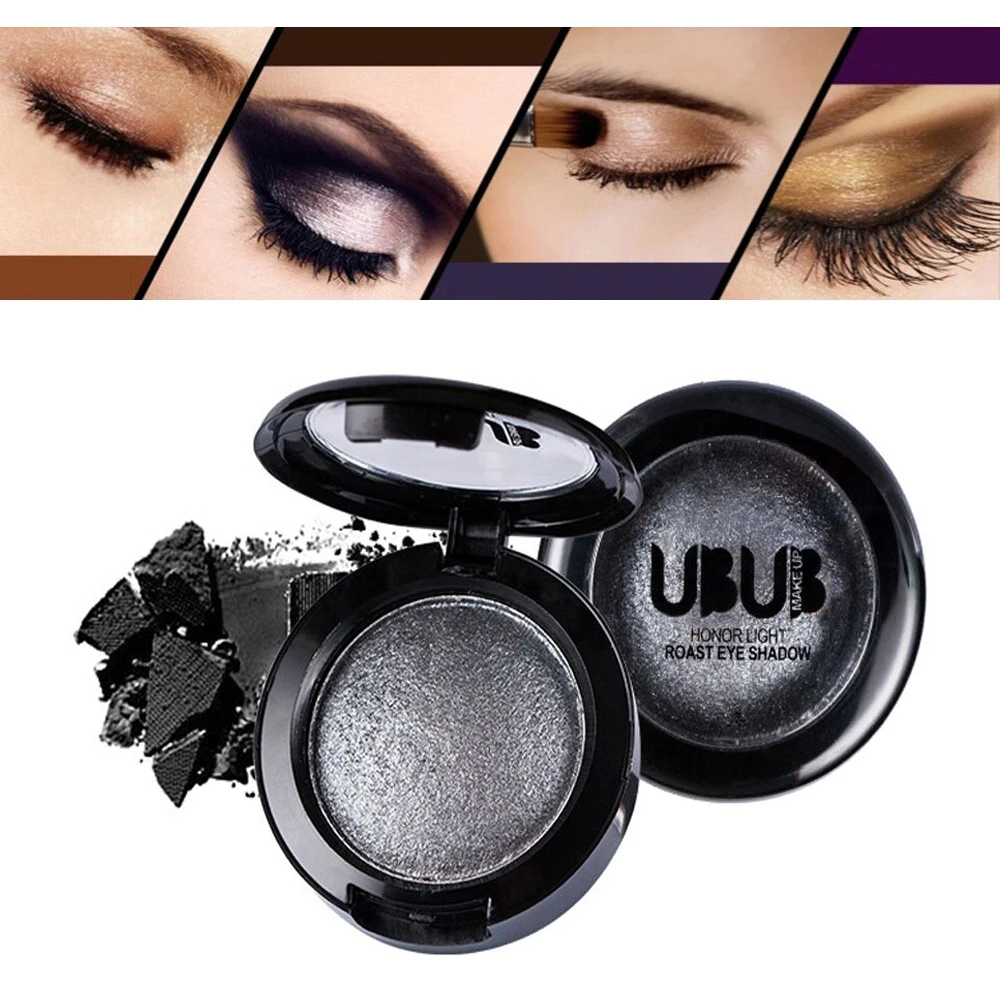 Professional Makeup Cosmetics Smoky Glitter Eye Shadow Palette Shiny