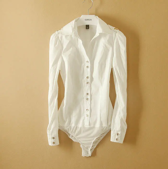 Popular White Blouse BodysuitBuy Cheap White Blouse Bodysuit lots from