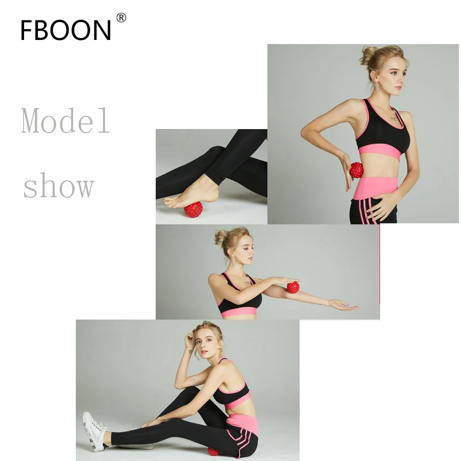 Fboon массаж Фитнес мяч глубоких тканей массажер Миофасциальный Релиз терапии