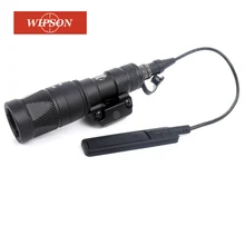 WIPSON Тактический SF M300V мини-разведчик светильник светодиодный вспышка светильник пистолет оружейный светильник с постоянным стробоскопическим мгновенным выходом для охоты
