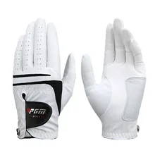 Лидер продаж, 1 шт., для левой/правой руки, мягкие, противоскользящие, дышащие, ПУ, перчатки для гольфа, варежки для мужчин, для тренировок по гольфу, подарок для начинающих