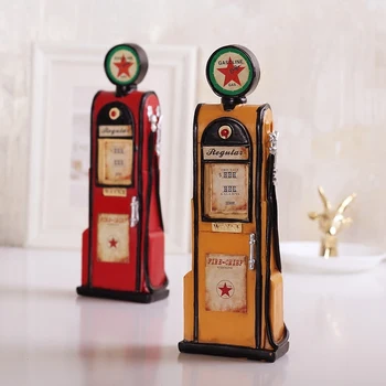

Vintage American resin decoration fueller model Home Furnishing shop restaurant old decorations