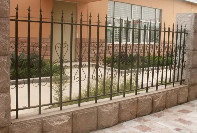 Galvanized Wrought Iron Fence Newest Design On Galvanized Wrought Iron Fence Newest Design