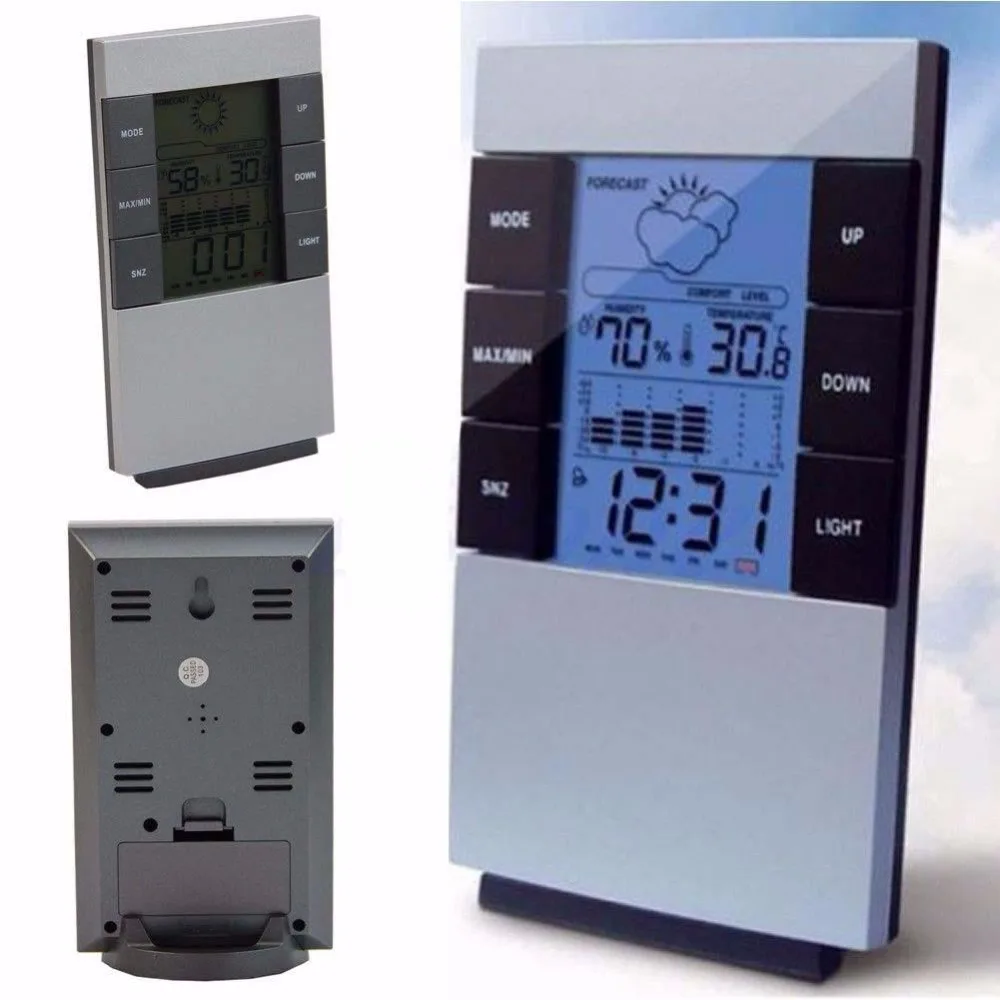 New Digital Hygrometer Indoor LCD Thermometer Temperature