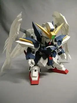 

SD Flying Wing Zero Up To Mobile Soldier GUNDAM 3D Paper Model DIY Paper Model