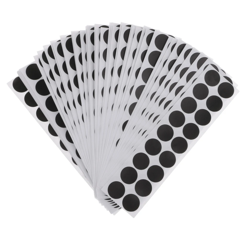 1800 Pieces Shooting Target Stickers Premium Self Adhesive Round Targets Pasters Paper Target Sticker