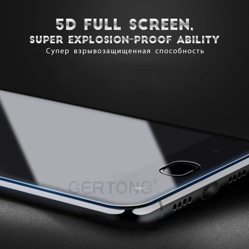 5D изогнутое полностью закаленное стекло для Xiao mi Pocophone F1 mi 9 8 A2 Lite A1 mi 8 mi 9 SE для Red mi Note 6 Pro 5 Plus защита экрана