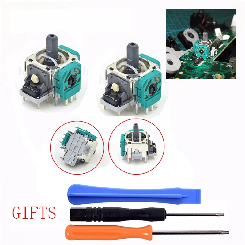 2pcs New Original Genuine 3D Vibration Rocker Joystick Module +GIFTS