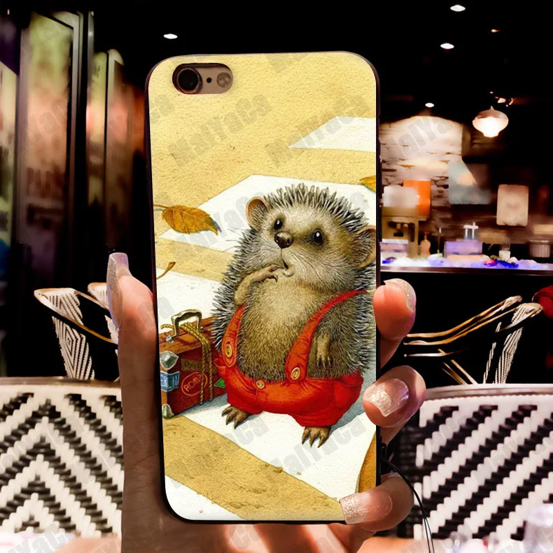 MaiYaCa Love Cute Pretty Hedgehogs Amazing Phone Accessories Case for Apple iPhone 8 7 6 6S Plus X 5 5S SE 5C Cellphones MaiYaCa Love Cute Pretty Hedgehogs Amazing Phone Accessories Case for Apple iPhone 8 7 6 6S Plus X 5 5S SE 5C Cellphones