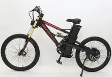E-Motocycle Style Black White 48V 1500W Mustang Mountain Ebike 48V 18Ah Li-ion Battery Electric Bicycle Zoom Triple Crown Fork