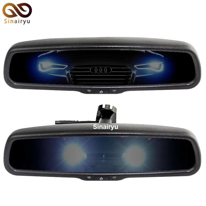 Sinairyu Clear Mirror Auto Dimming Interior Rear View Mirror Electronic