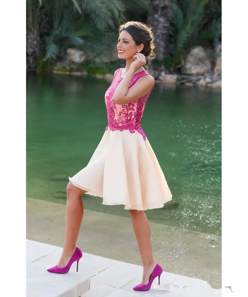 Fuschia Cocktail Dress