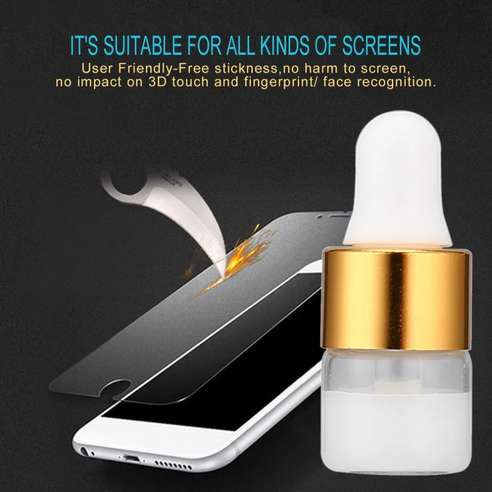 

NEW NanoScreen Protector NANO Technology Invisible Tempered Glass Universal Film for Smartphone Tablet Camera