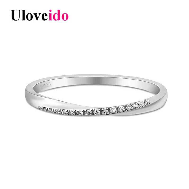 Aliexpress.com : Buy Uloveido 925 Sterling Silver Simple ...