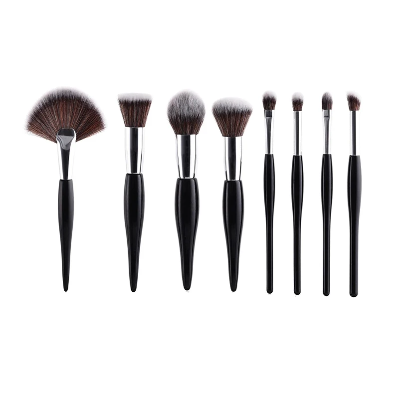 

4/8Pcs Professional Makeup Brushes Set Soft Comestic Powder Foundation Blush Eyeshadow Eyeliner Lip Make up Brush Tools