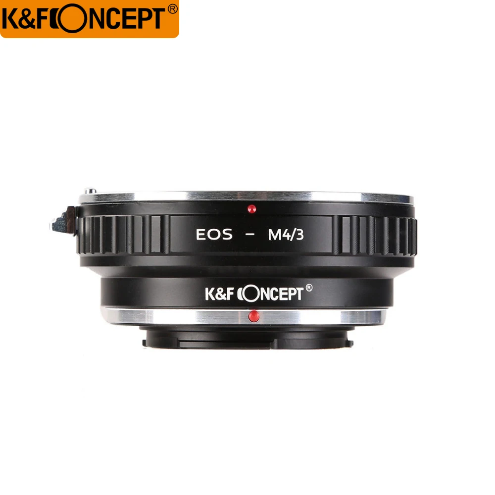 K&F Concept Адаптер Переходник EOS-М4/3 MTF предназначен для установки объективов с креплением Canon EOS EF на фотоаппараты системы M4/3 MFT(Olympus/Panasonic), т.е
