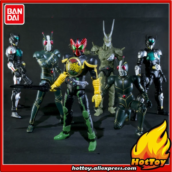 100% Оригинальный BANDAI SHODO VS vol.7 экшн фигурки Kamen Rider VS7 полный комплект из 6