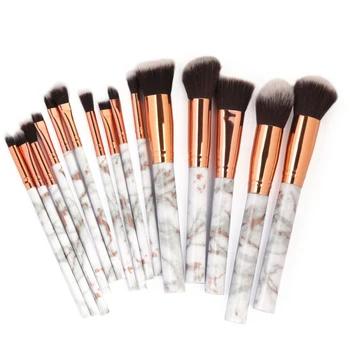 

New 15pcs Marbling Makeup Brushes Set Eyeshadow Eyeliner Concealer Brush set Mini Make Up Brush Tool Kit