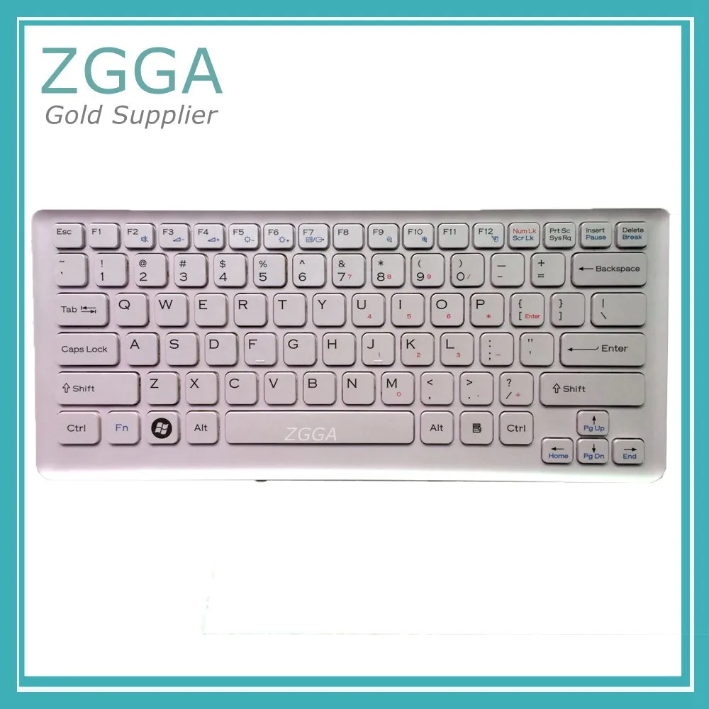 Оригинальные новые 148701522 AEGD2700030 для SONY VAIO VGN-CS Клавиатура ноутбука с розовой рамкой запасные части AliExpress продавец