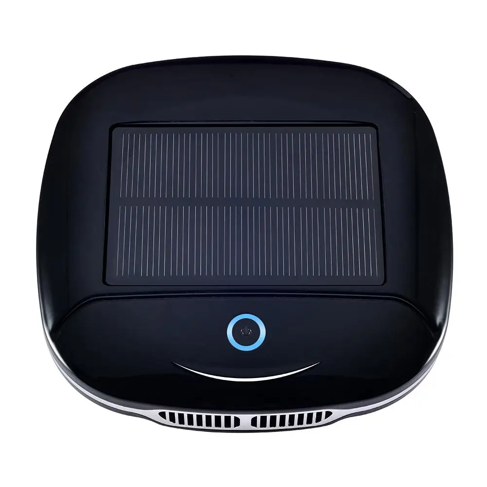Más energía Solar coche purificador de aire de uso del coche ionizador de aire anión fresco PM2.5 OVNI forma No hay ruido de alta velocidad purificar - 2